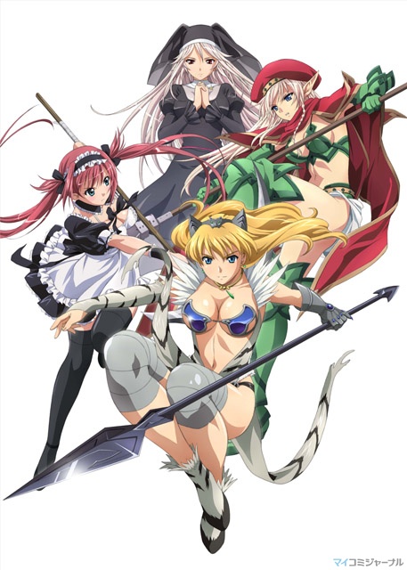 Queen's Blade: Beautiful Warriors / Клинок Королевы OVA 3gp